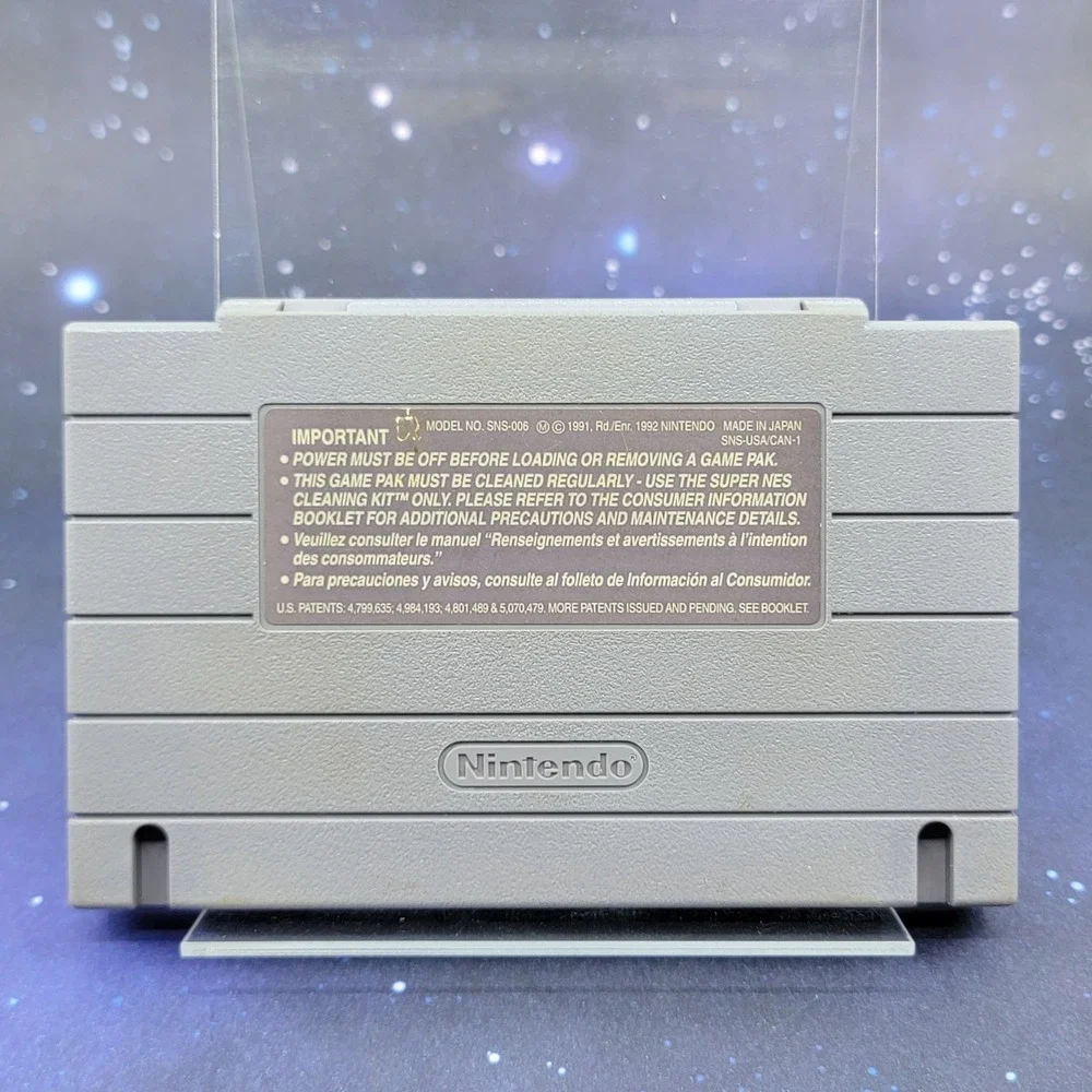 GP-1 Nintendo Super NES SNES 1993 Racing Game Cartridge SNS-G7-USA Atlus